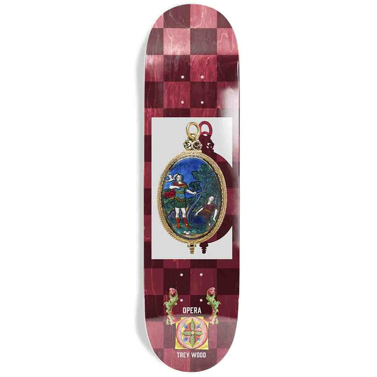 Opera - Trey Wood Pendant 8.25 Skateboard Deck.