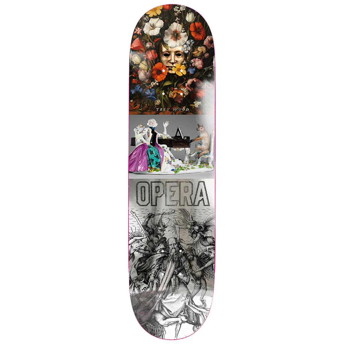 Opera - Trey Wood Still Life 9.0 Skateboard Deck.