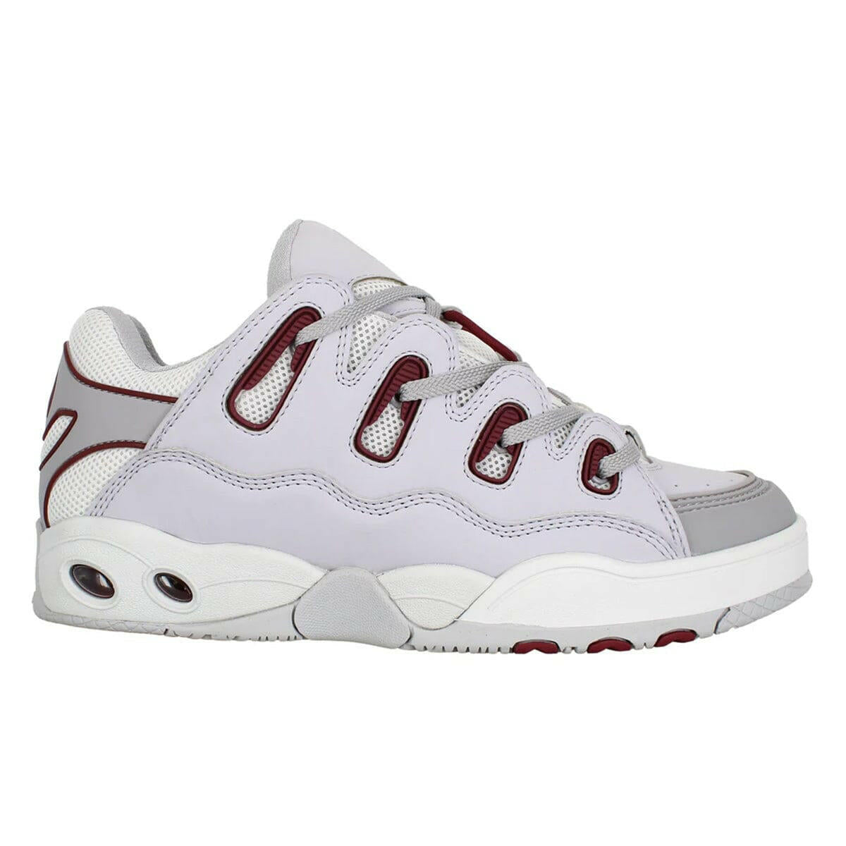 Osiris - D3 OG Shoes Grey/Grey/Maroon.