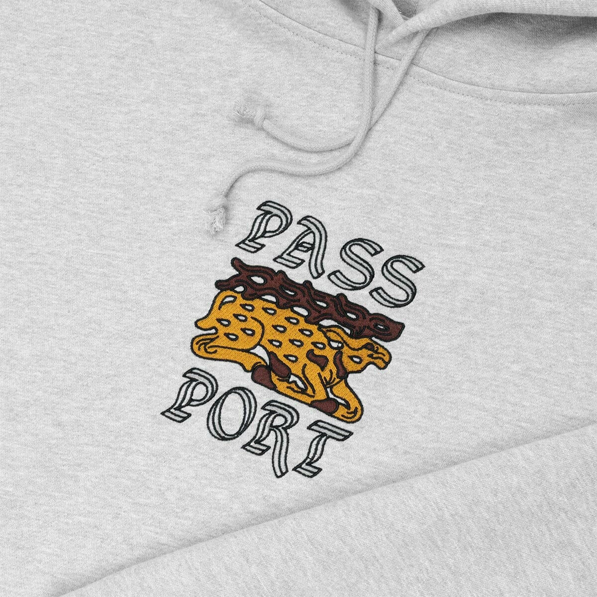 Pass~Port - Antler Hoodie Ash.