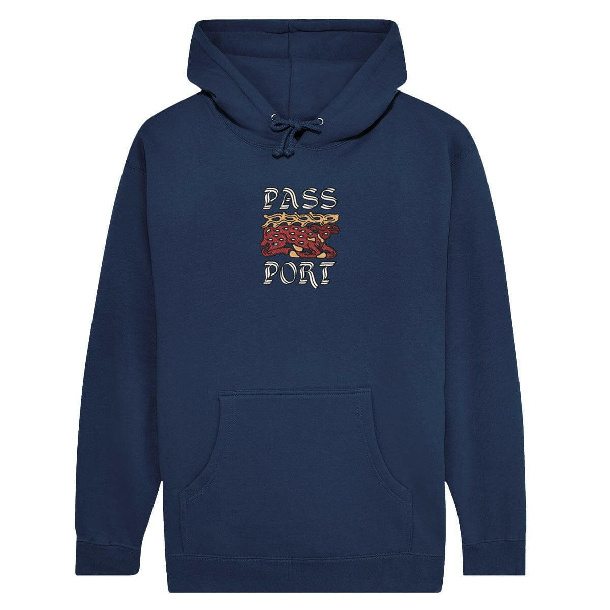 Pass~Port - Antler Hoodie Navy.