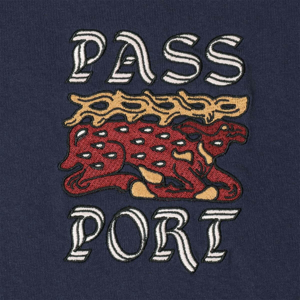 Pass~Port - Antler Tee Navy.