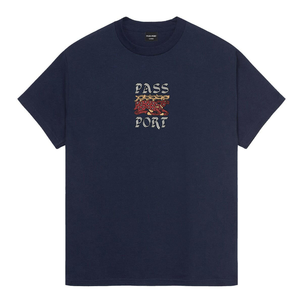 Pass~Port - Antler Tee Navy.