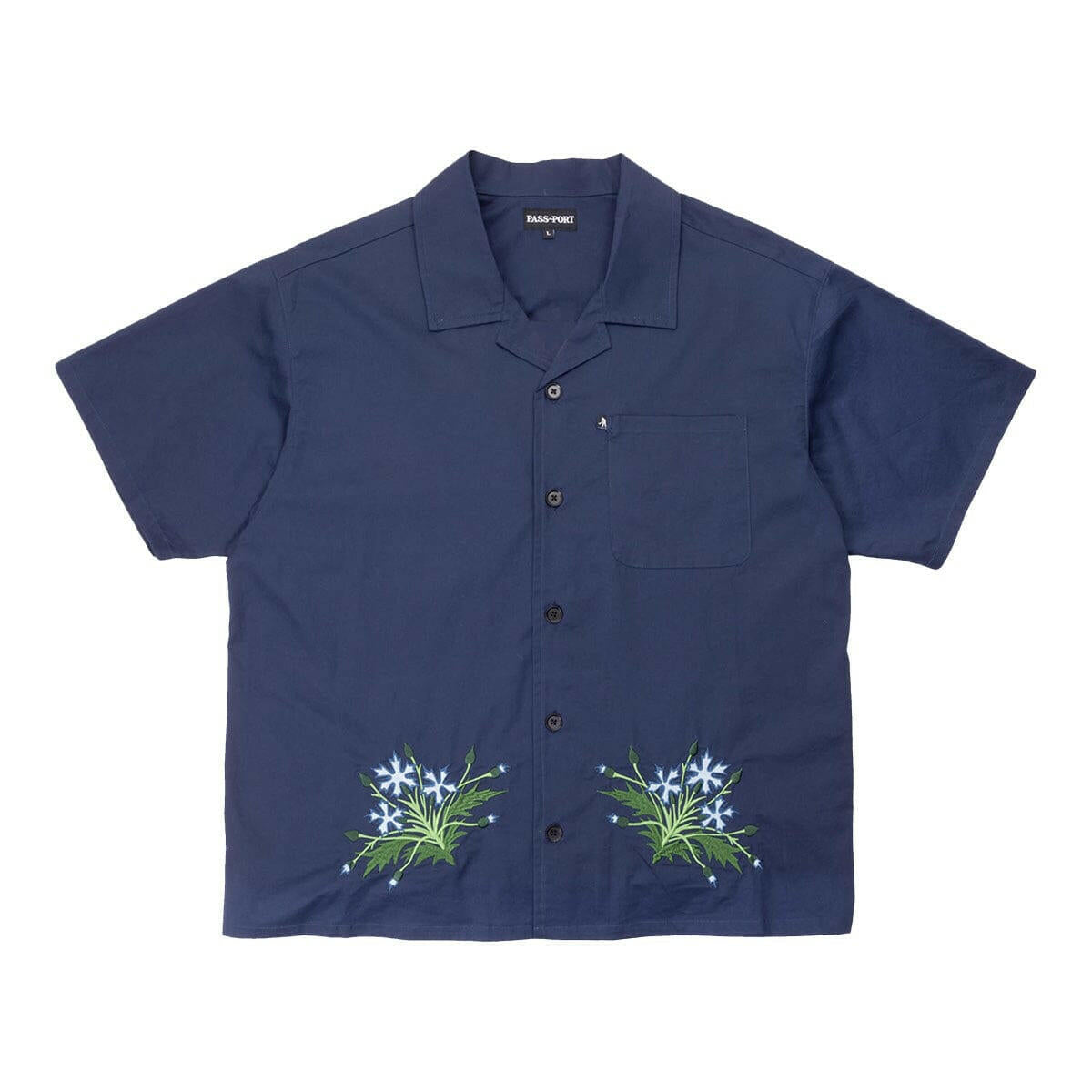 Pass~Port - Bloom Casual Shirt Navy.