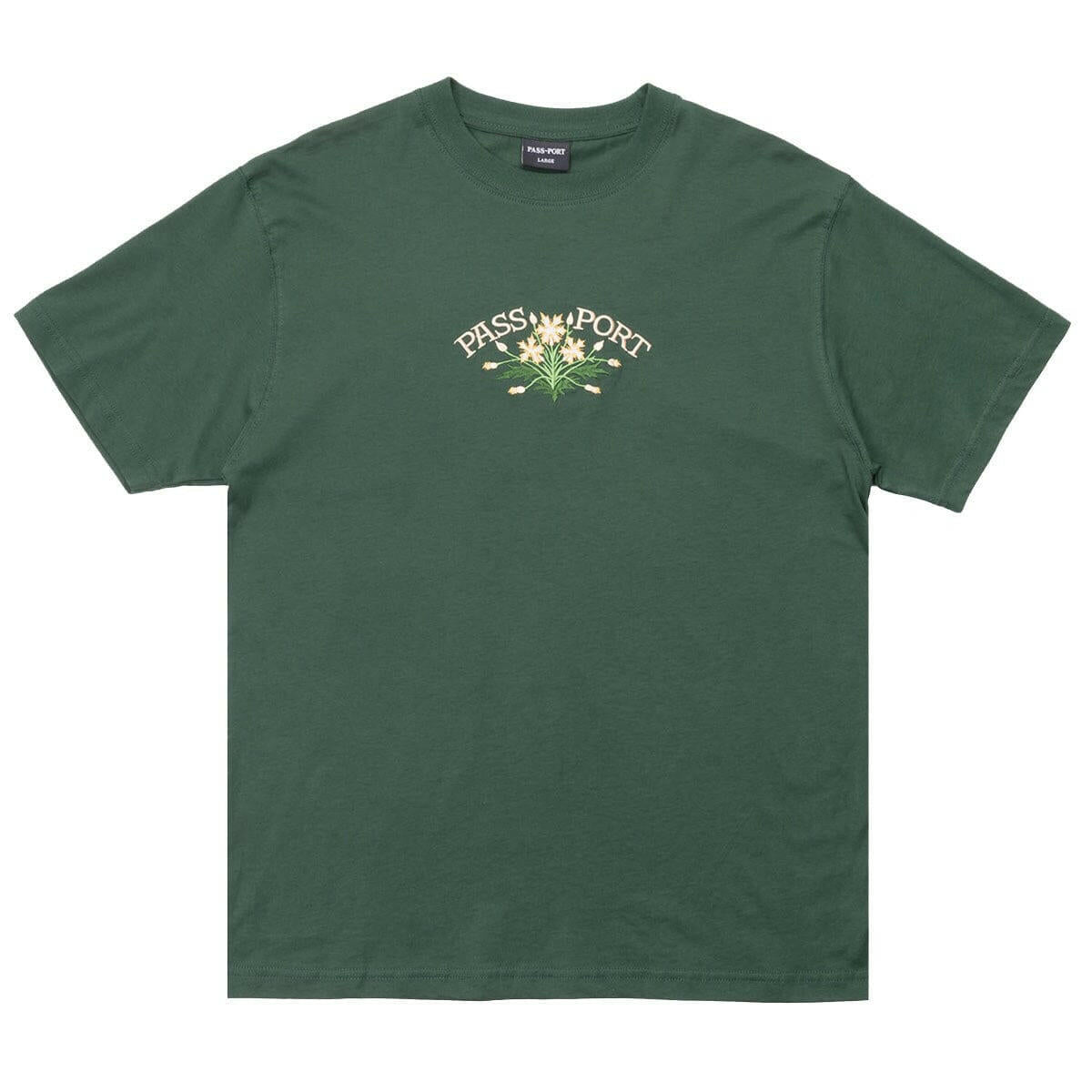 Pass~Port - Bloom Organic Tee Forest Green.