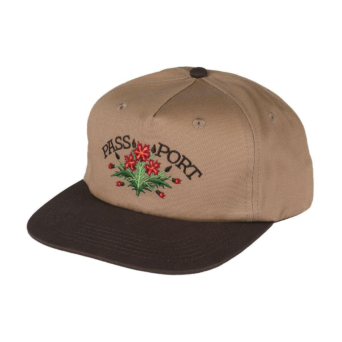 Pass~Port - Bloom Workers Cap Chocolate/Sand.