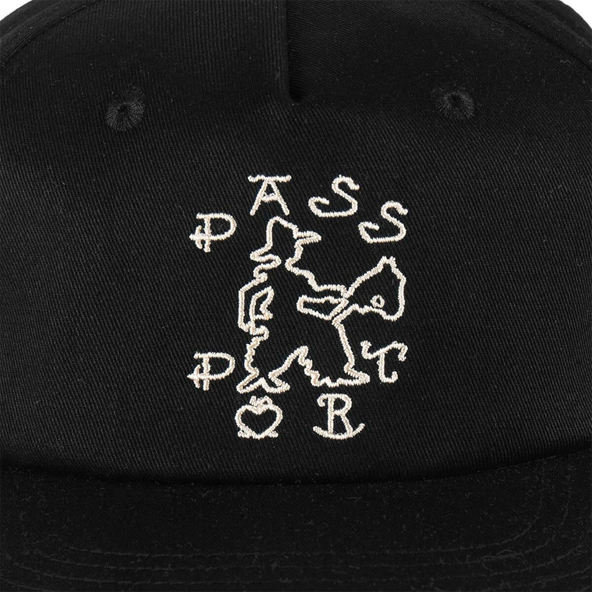 Pass~Port - Cowpoke Workers Cap Black.