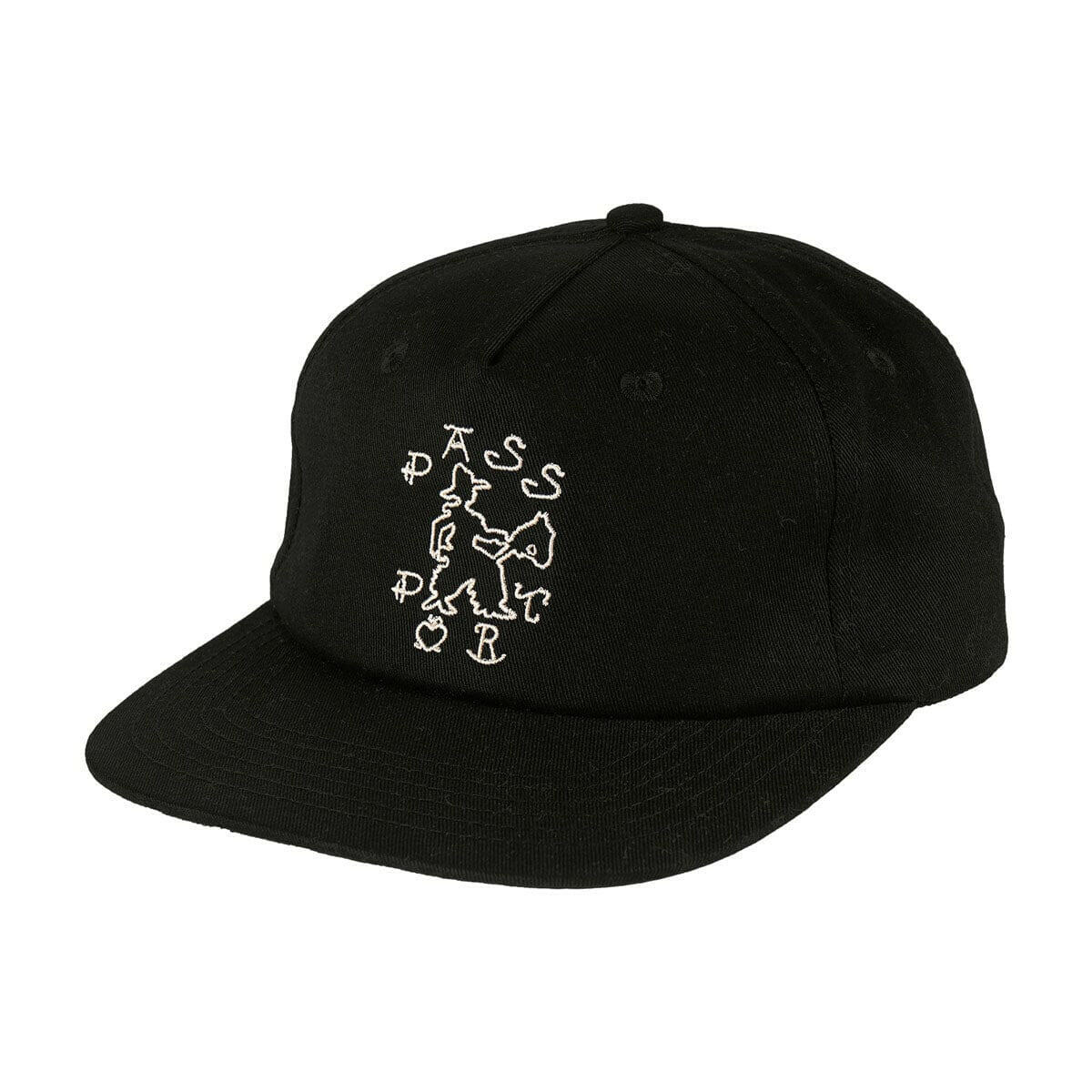 Pass~Port - Cowpoke Workers Cap Black.