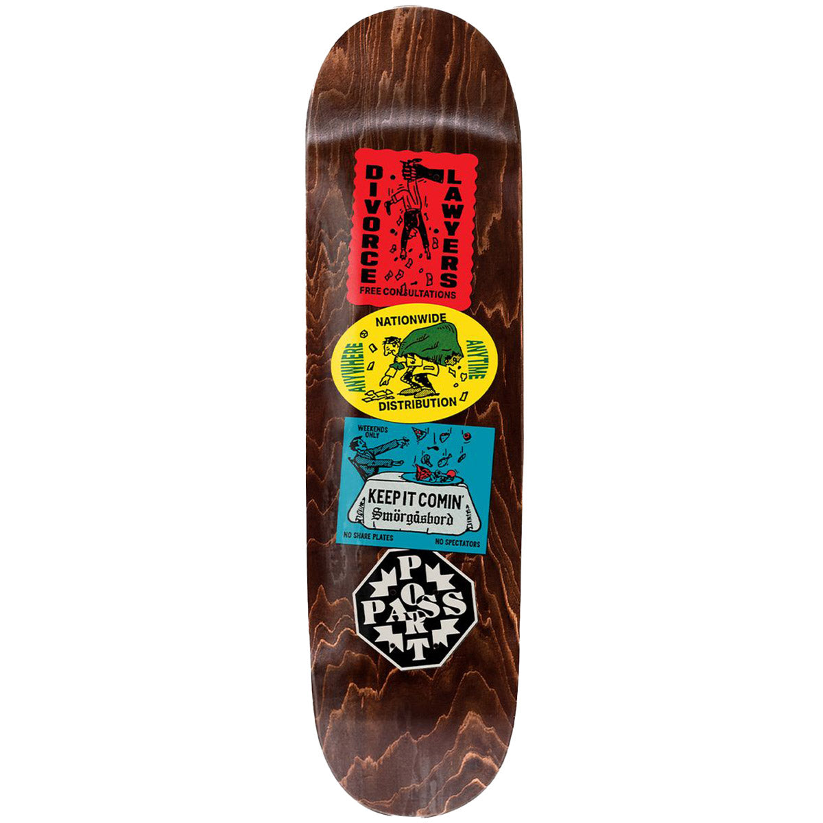 Pass~Port - Distribution Coaster 8.25 Skateboard Deck