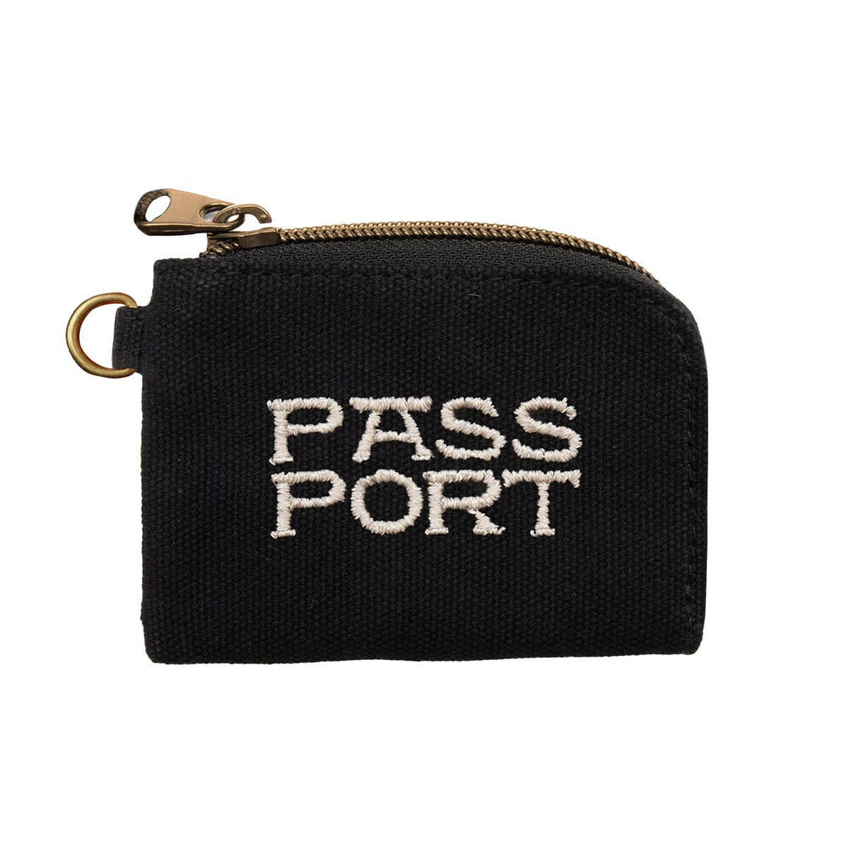 Pass~Port - Empty Pockets Coin Pouch Black.