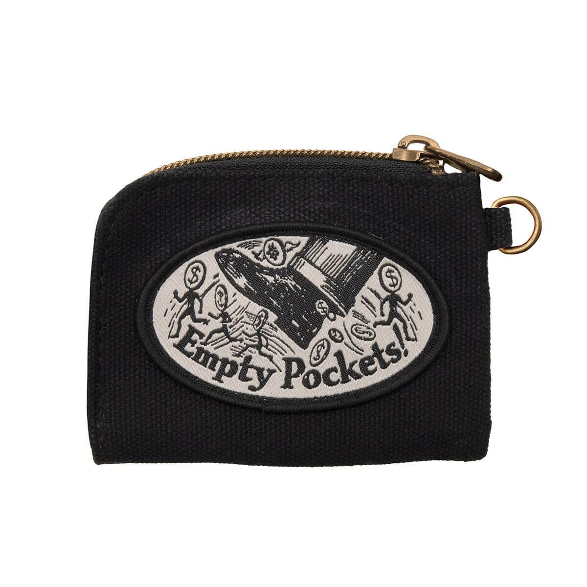 Pass~Port - Empty Pockets Coin Pouch Black.