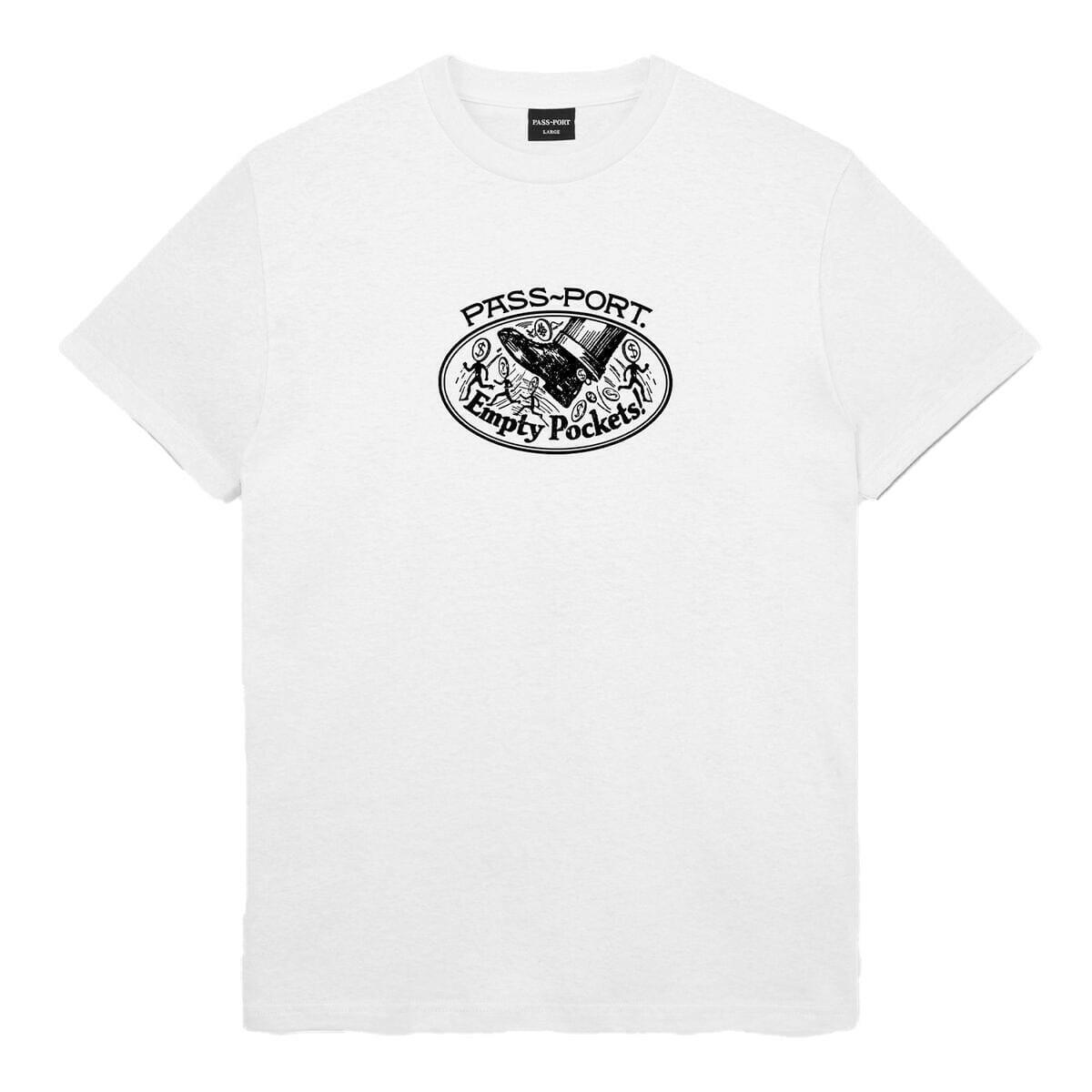 Pass~Port - Empty Pockets Tee White.