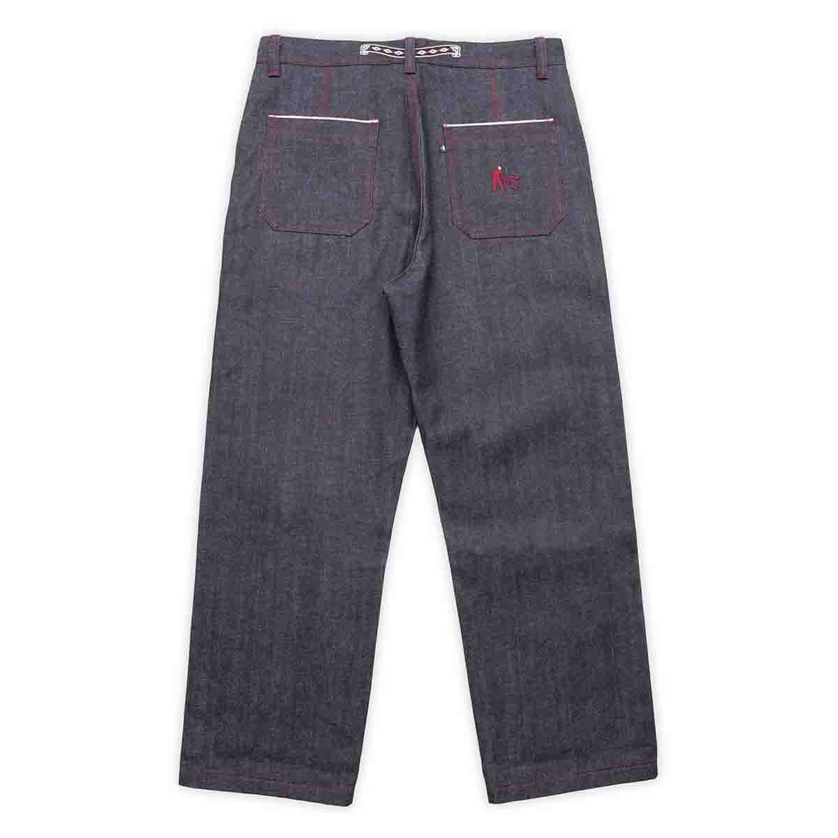 Pass~Port - X Evisen Selvedge Denim Workers Club Pants.