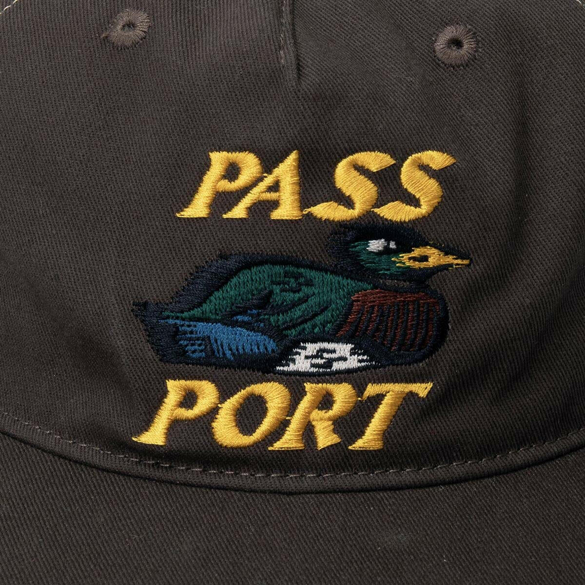 Pass~Port - Fast Duck Workers Trucker Bark/Cream.