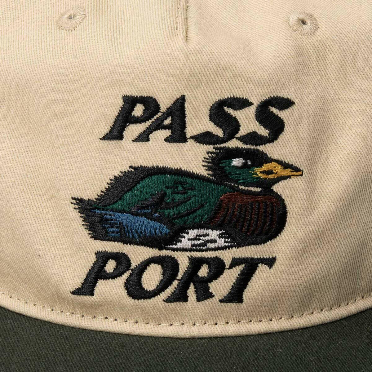 Pass~Port - Fast Duck Workers Trucker Cream/Elm.