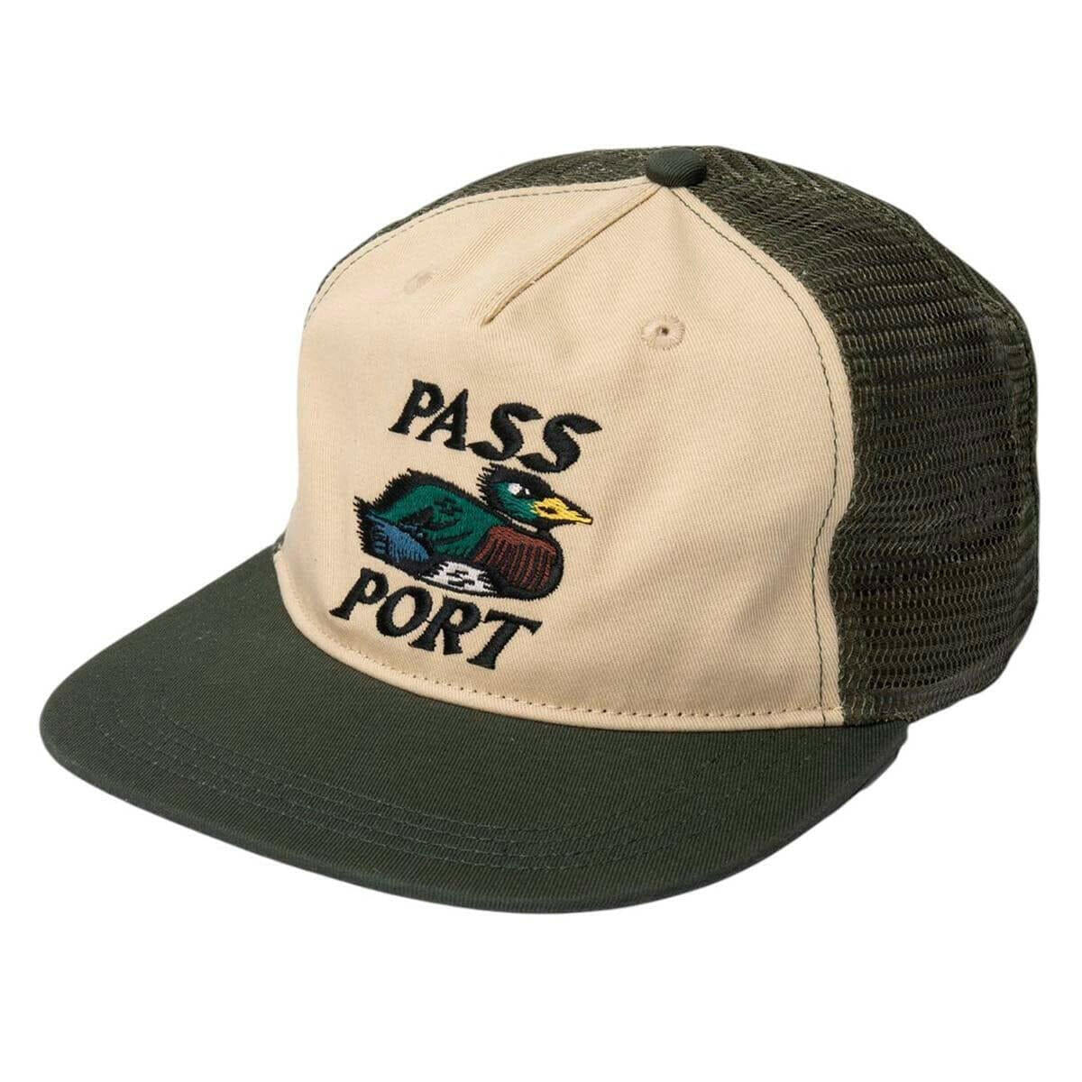 Pass~Port - Fast Duck Workers Trucker Cream/Elm.