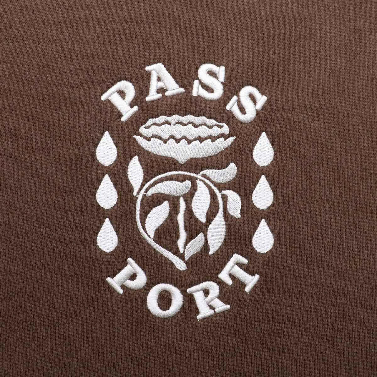 Pass~Port - Fountain Embroidery Crew Bark.