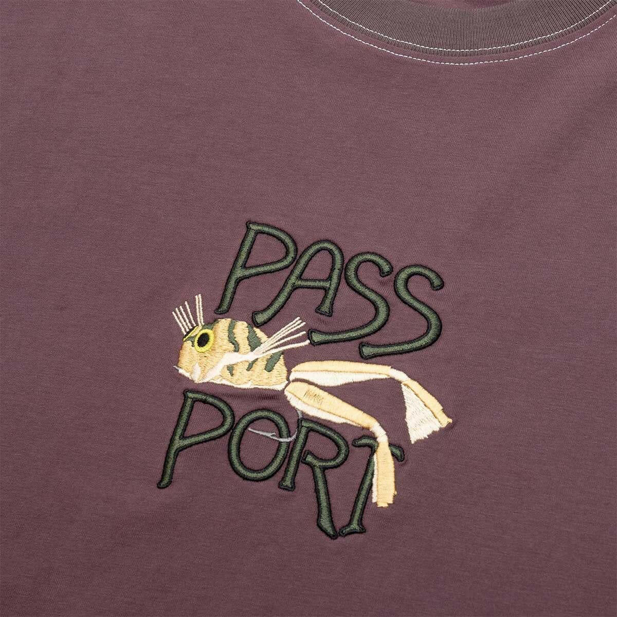 Pass~Port - Frog Lure Organic Cotton Tee Bottle Brown.