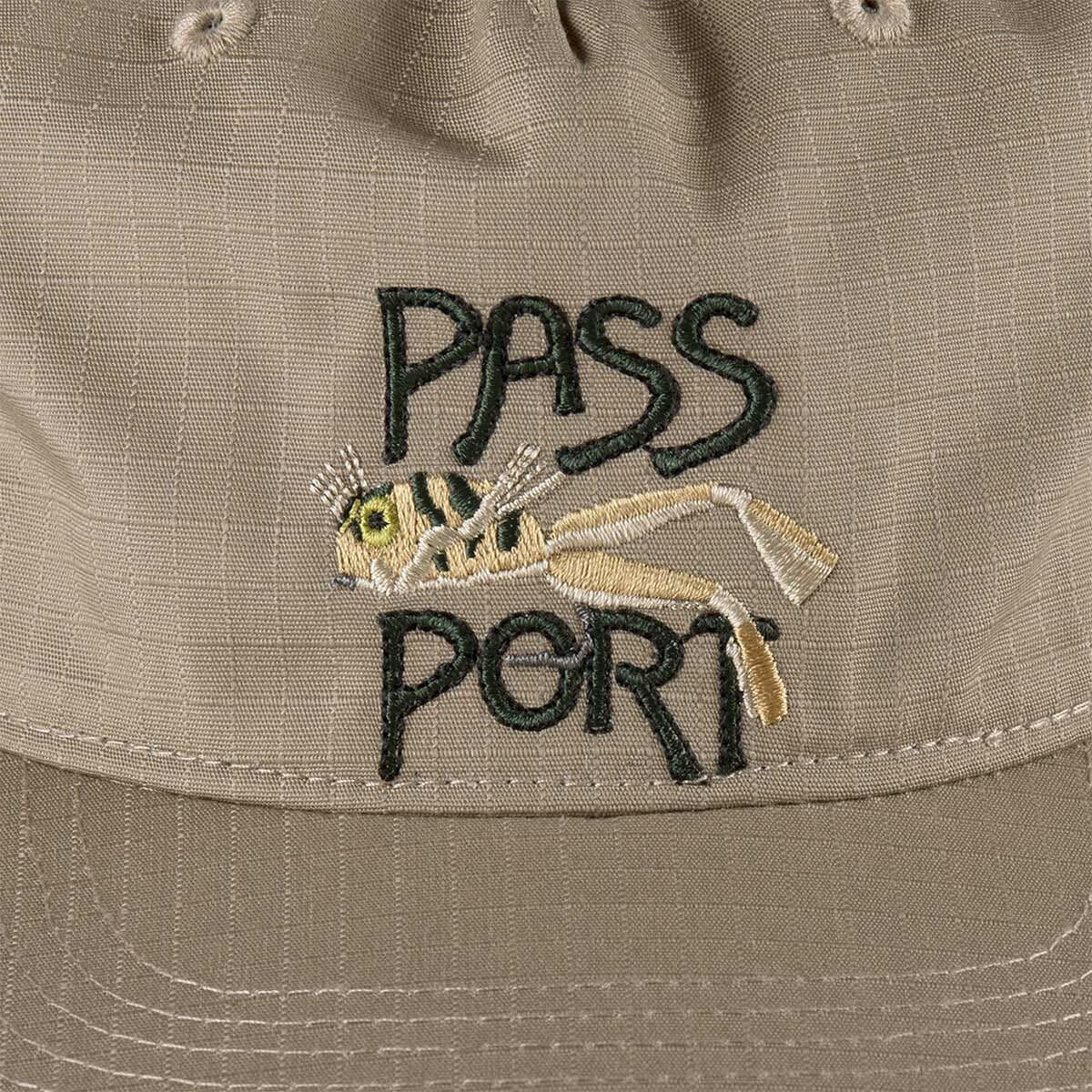 Pass~Port - Frog Lure Ripstop Workers Cap Khaki.