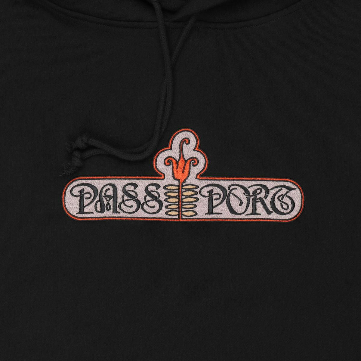 Pass~Port - Gardenia Hoodie Black.