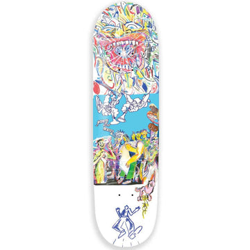 Pass~Port Heaven & Hell Deeds Not Creeds 8.5 Skateboard Deck