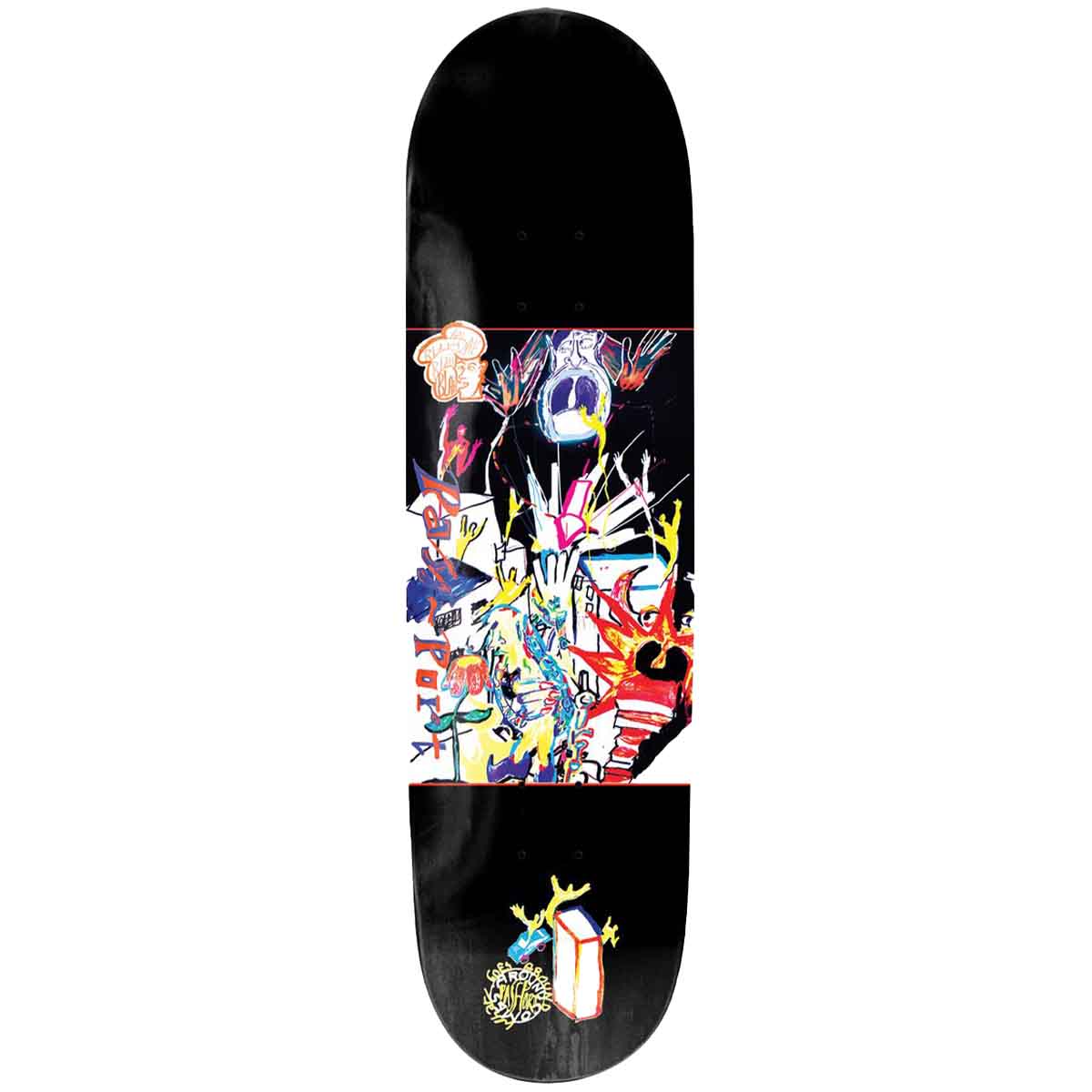 Pass~Port Heaven & Hell Goes Around 8.25 Skateboard Deck