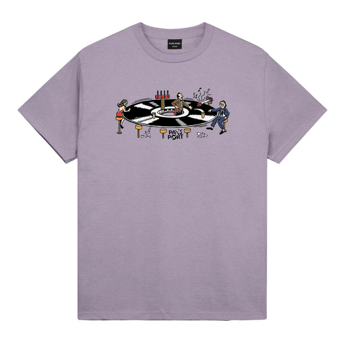 Pass~Port - Lazy Susan Tee Dusty Lilac.