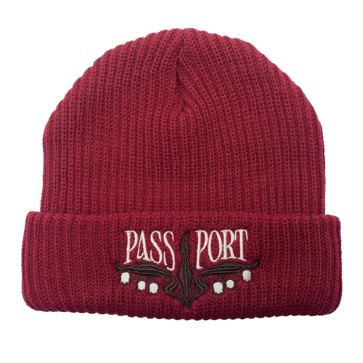 Pass~Port - Lily of The Valley Beanie Red.