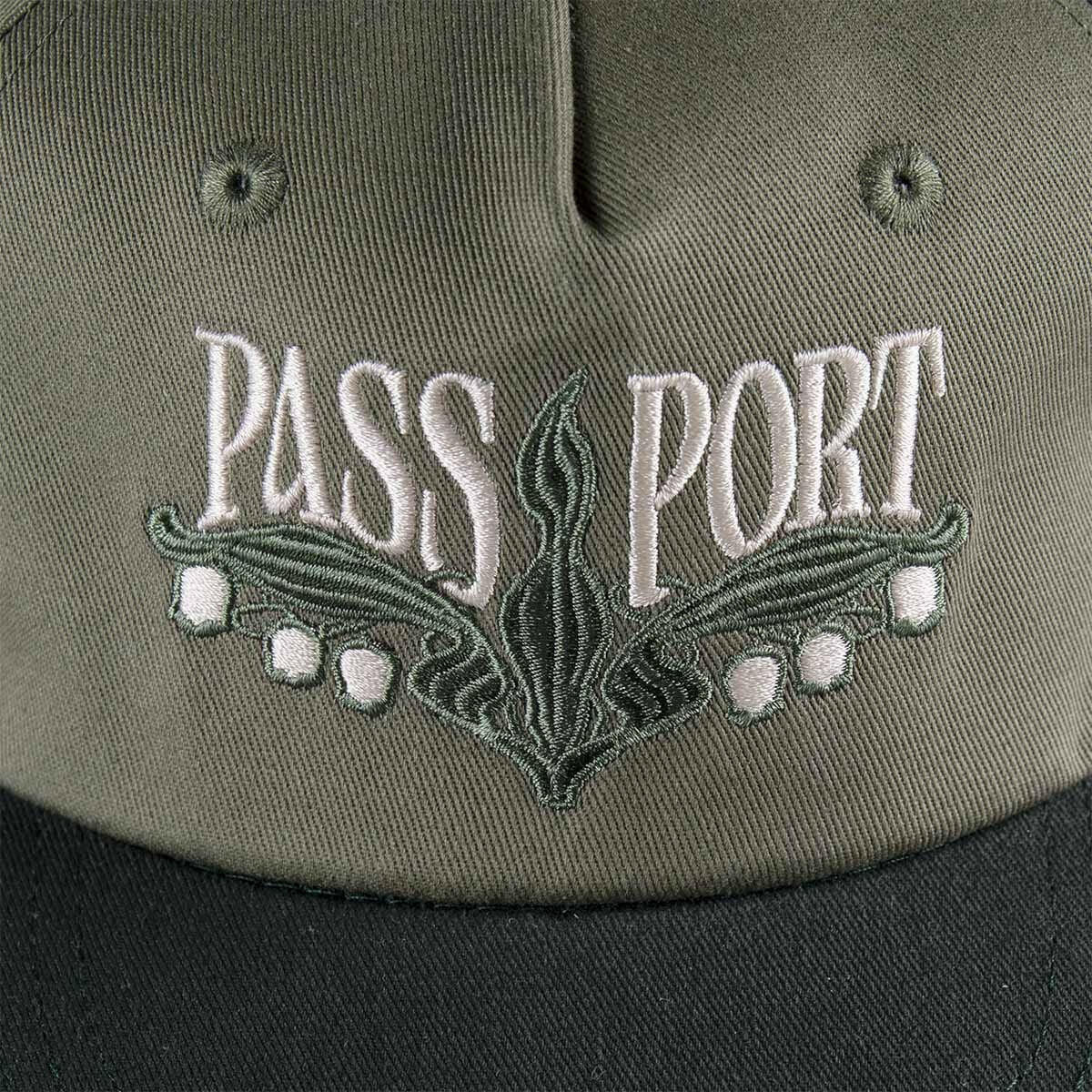 Pass~Port - Lily of The Valley Workers Cap Moss/Dark Military.