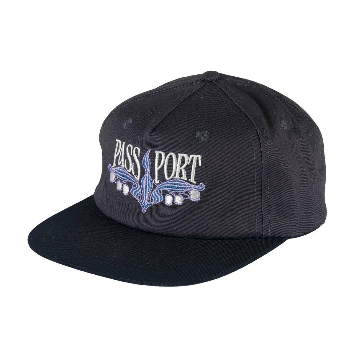Pass~Port - Lily of The Valley Workers Cap Tar/Pitch Black.