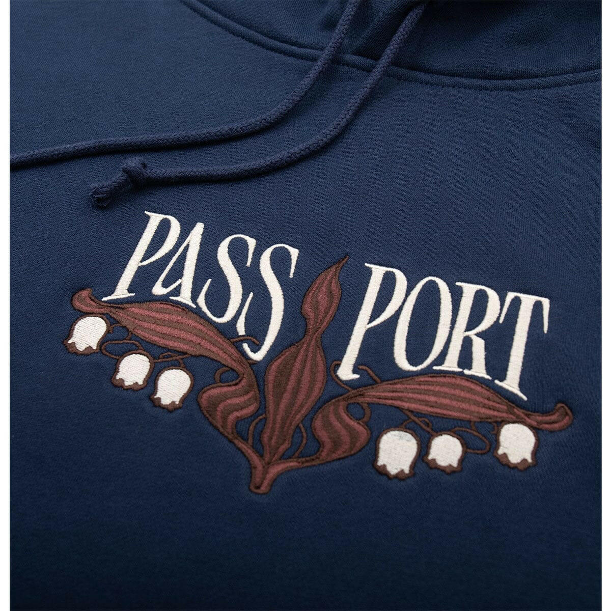 Pass~Port - Lily of The Valley Hoodie Navy.
