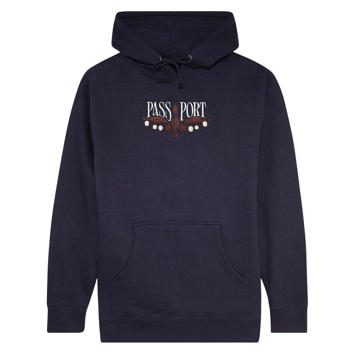 Pass~Port - Lily of The Valley Hoodie Navy.