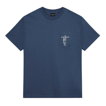 Pass~Port - Line-Worx Pocket Tee Harbour Blue.