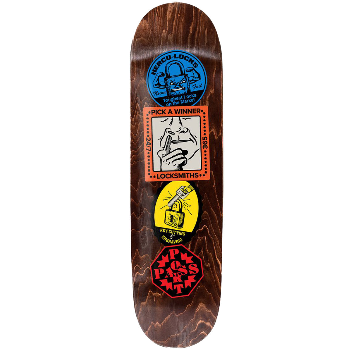 Pass~Port - Locksmith Coaster 8.25 Skateboard Deck