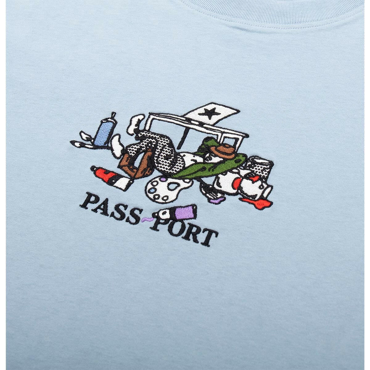 Pass~Port - Lucid Dream Tee Stonewash Blue.