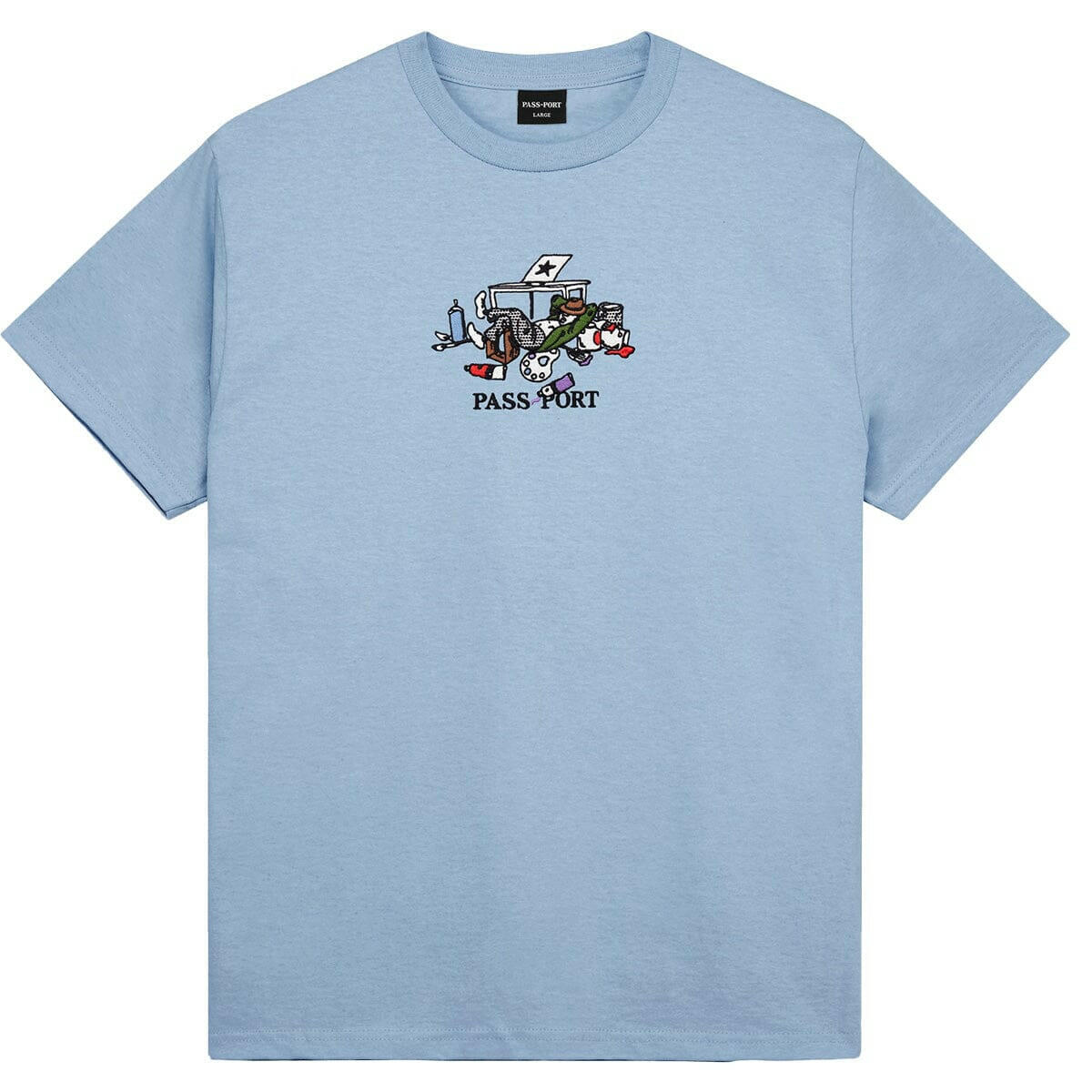 Pass~Port - Lucid Dream Tee Stonewash Blue.