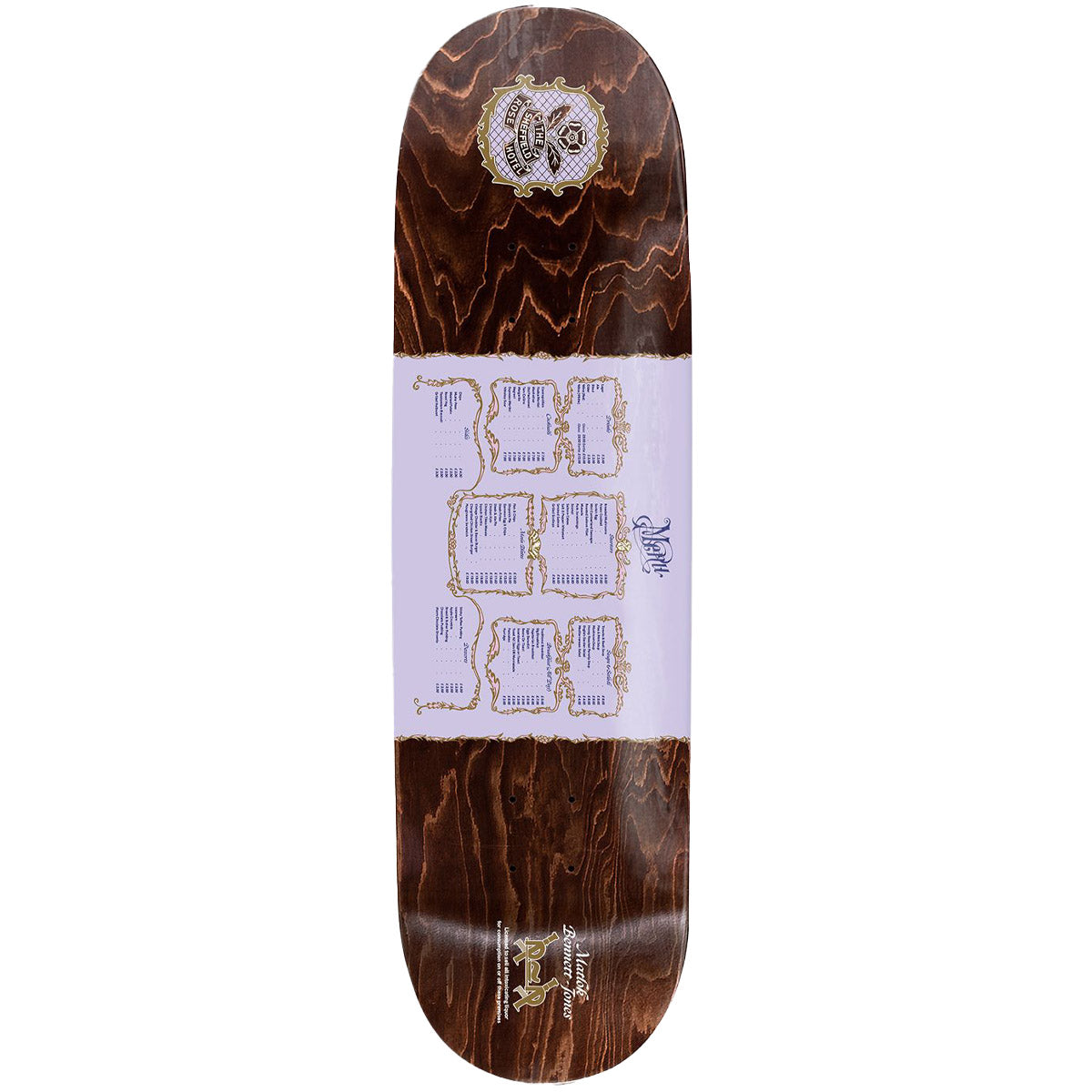 Pass~Port - Matlock Bennett-Jones Menu 8.25 Skateboard Deck
