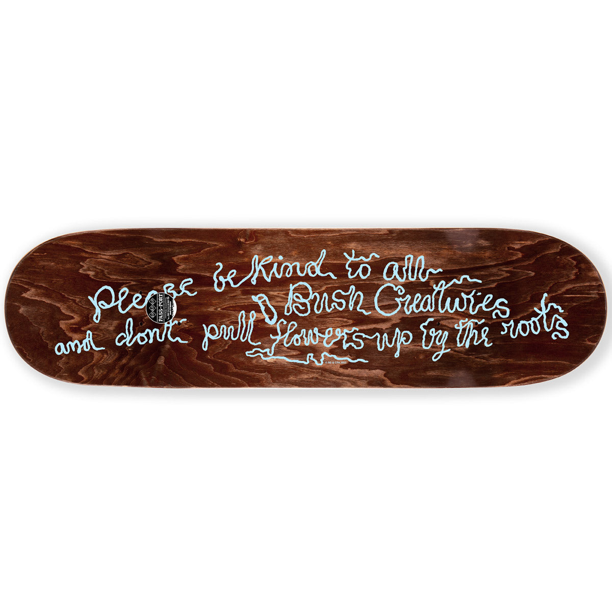 Pass~Port May Gibbs Banksia 8.25 Skateboard Deck Top
