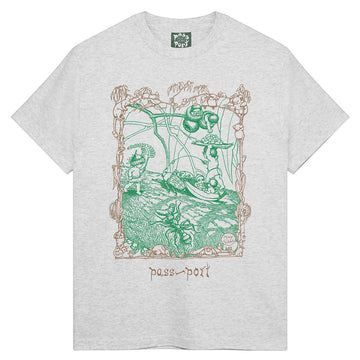 Pass~Port May Gibbs Scribblegum Tee Ash