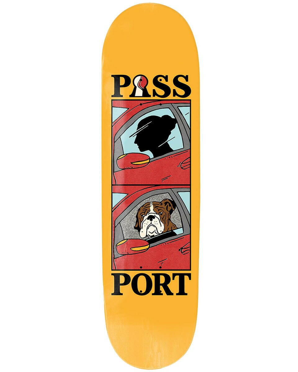 Pass~Port - Passenger What U Think U Saw 8.8 Skateboard Deck.