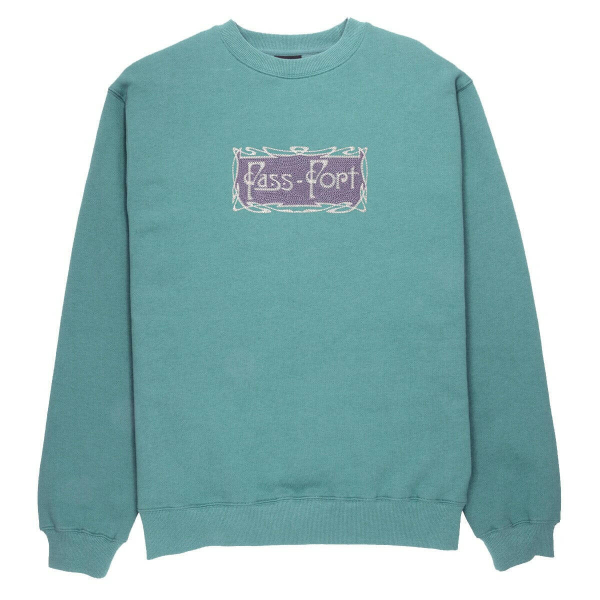 Pass~Port - Plume Crew Washed Out Teal.