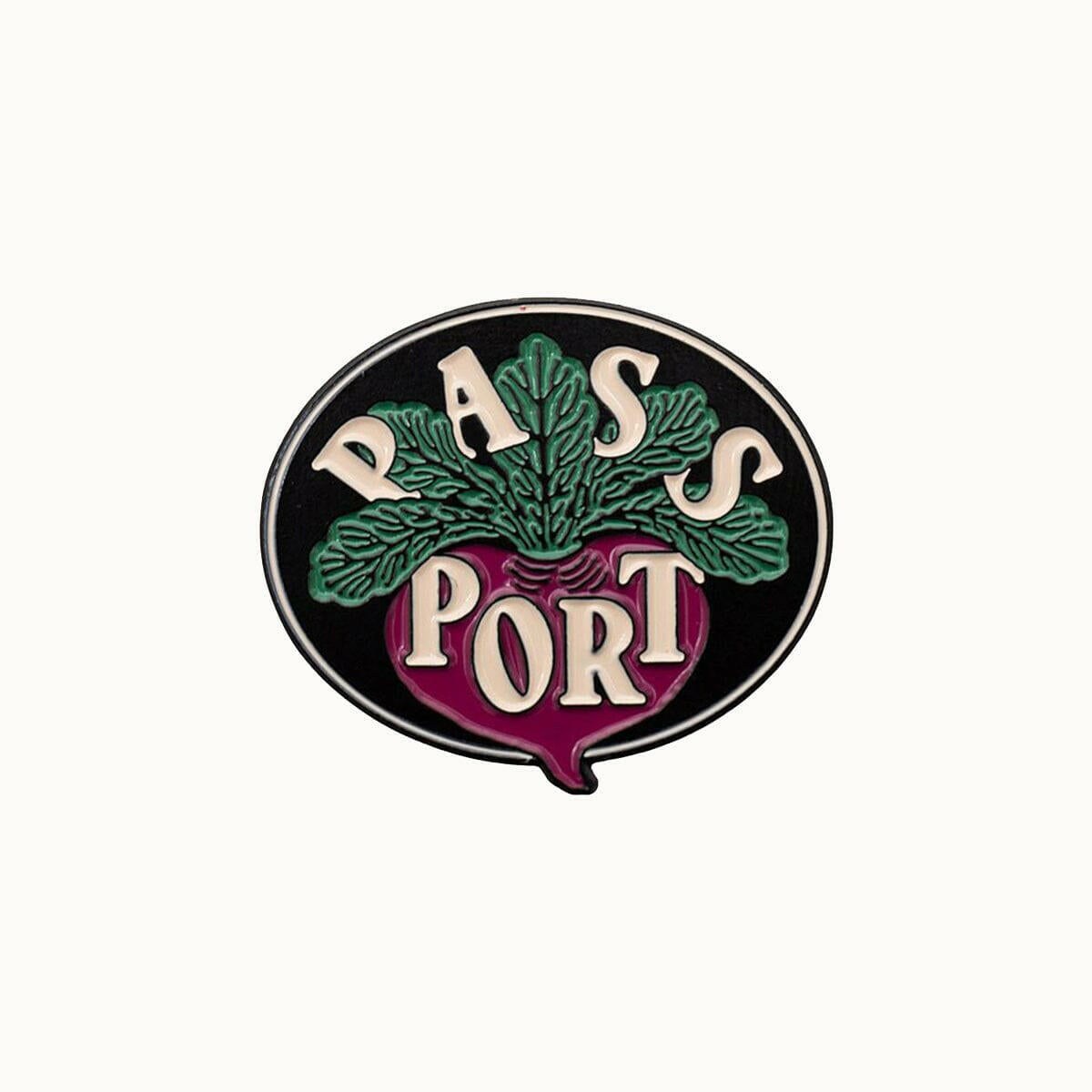 Pass~Port -Radish Pin.