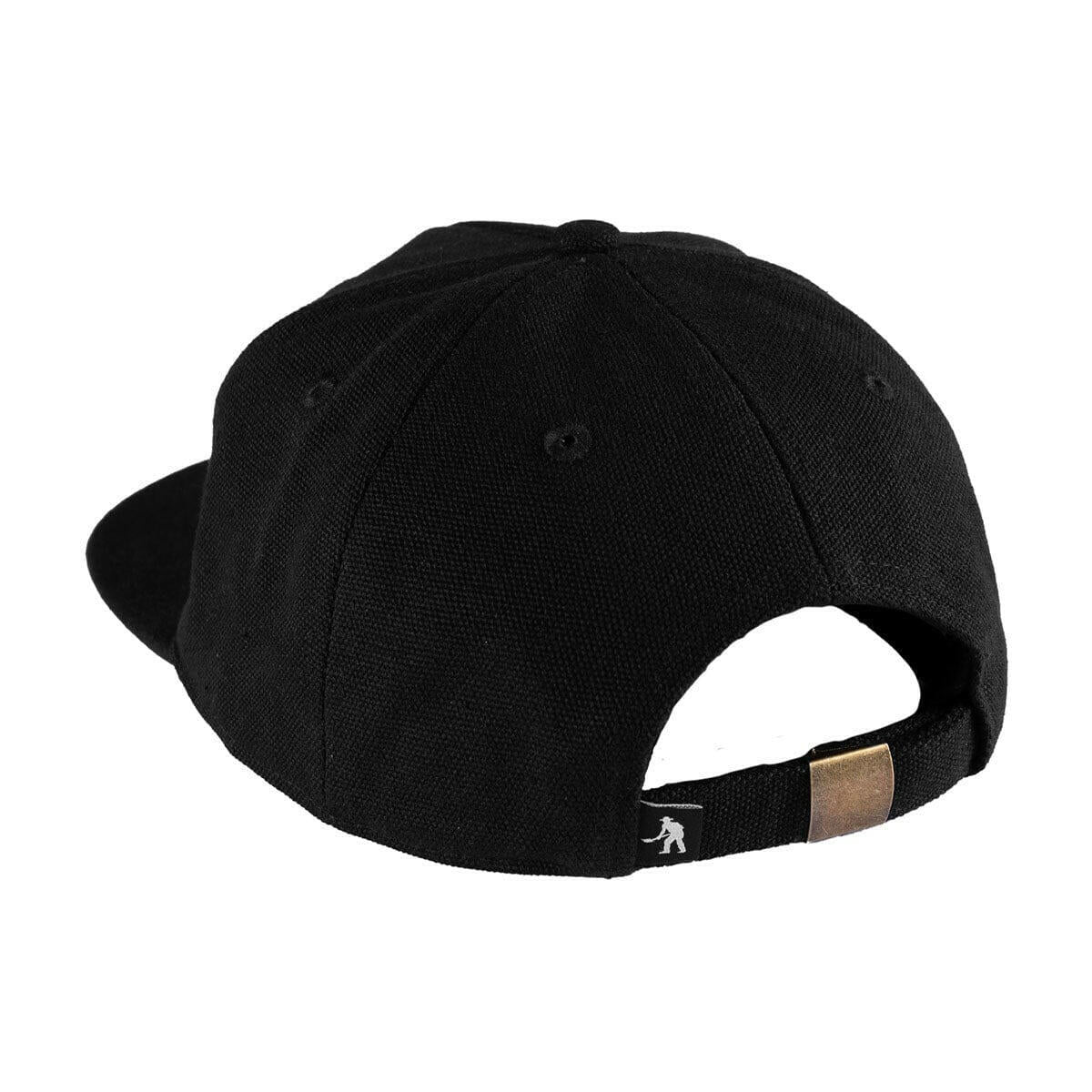 Pass~Port - Ram Heavy Canvas Workers Cap Black.