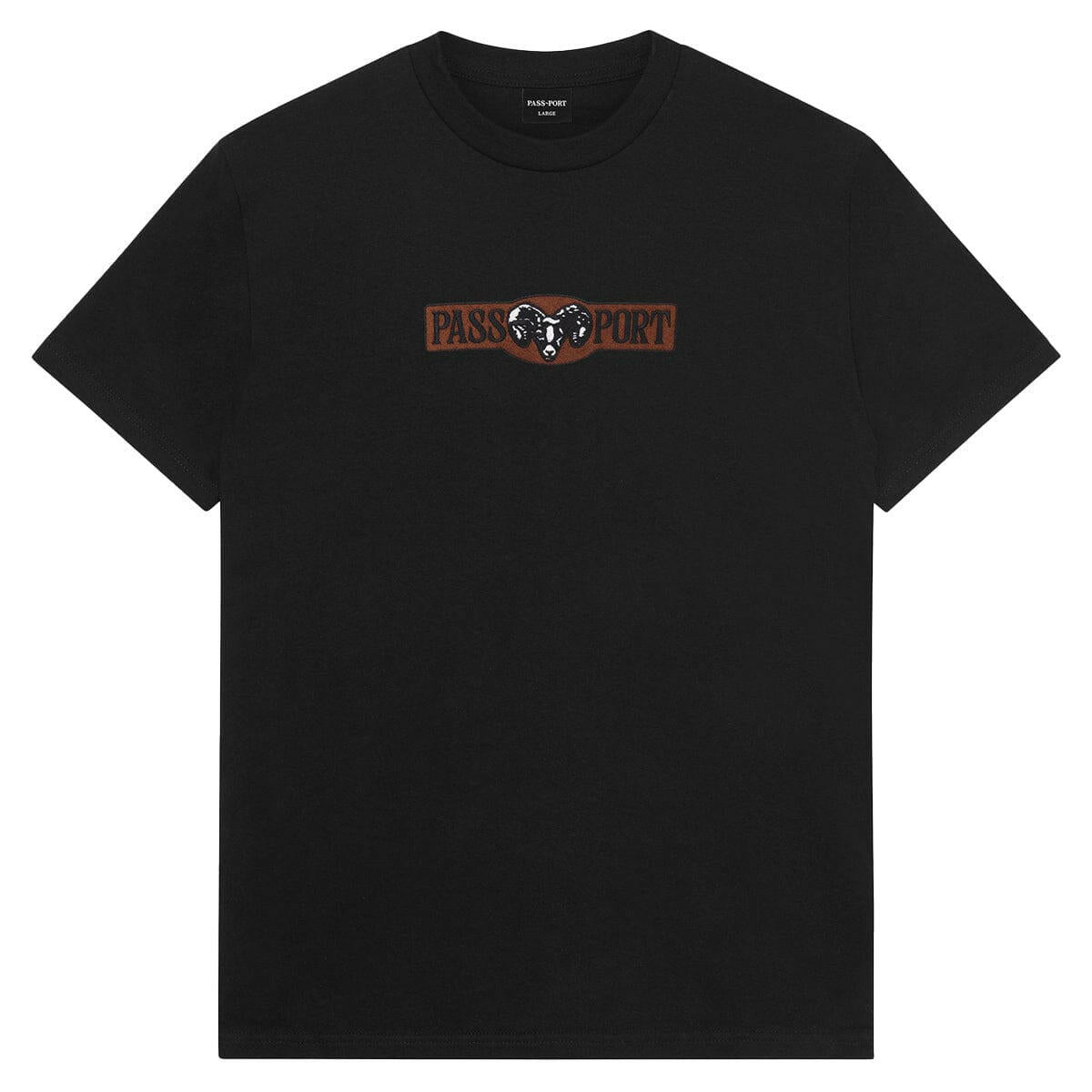 Pass~Port - Ram Tee Black.
