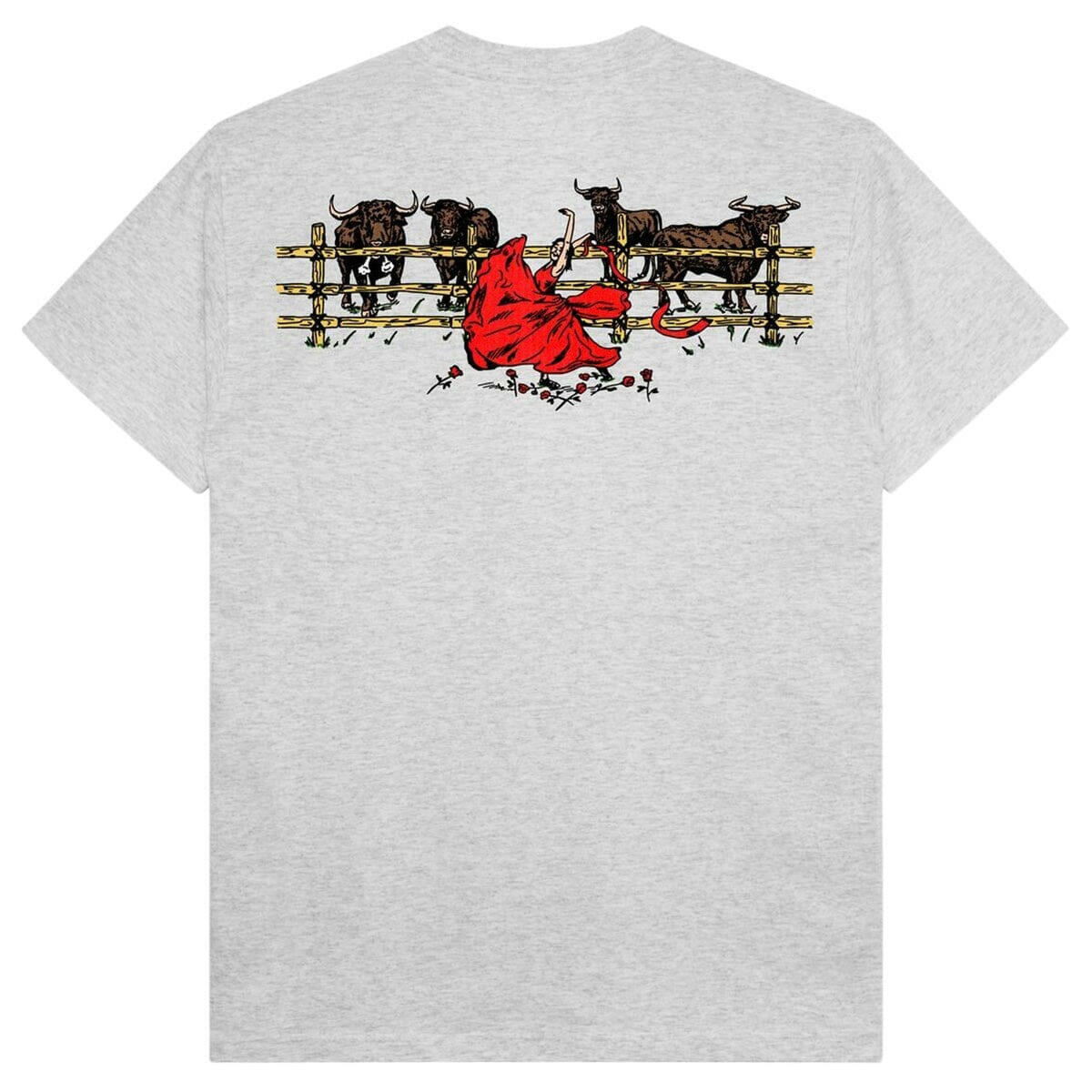 Pass~Port - Red Flag Tee Ash.