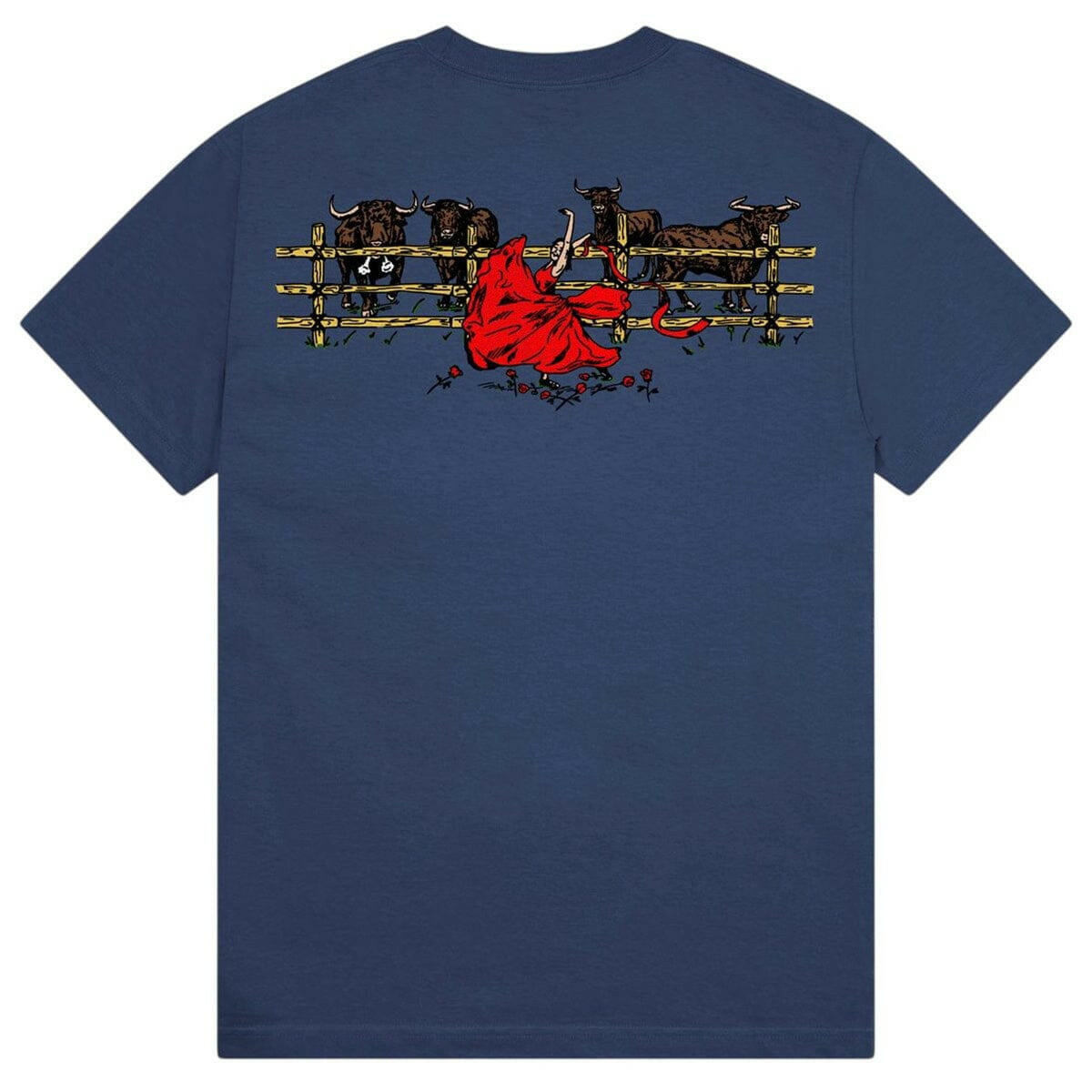 Pass~Port - Red Flag Tee Harbour Blue.