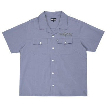 Pass~Port - Screwed Casual Shirt Steel Blue.