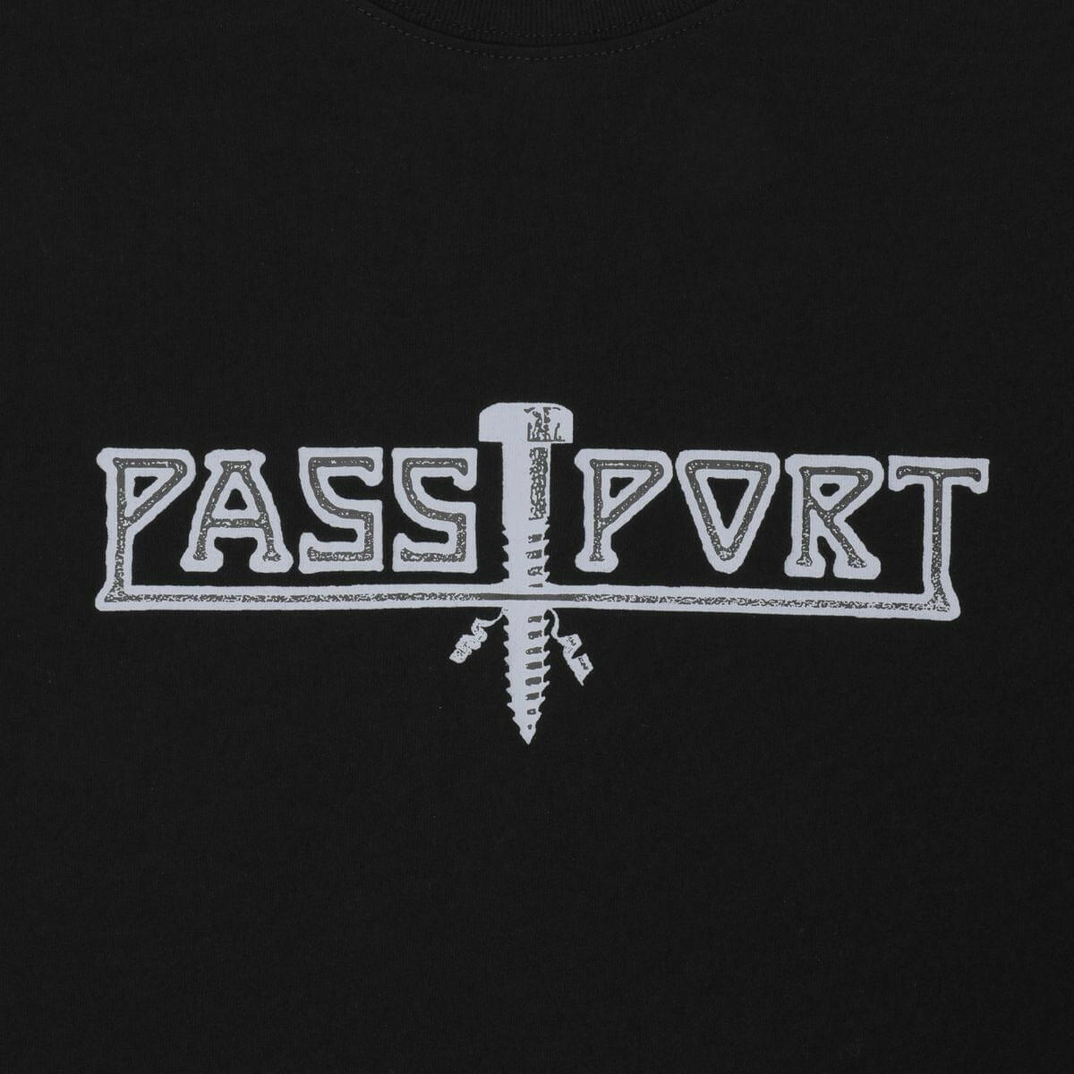 Pass~Port - Screwed Tee Black.