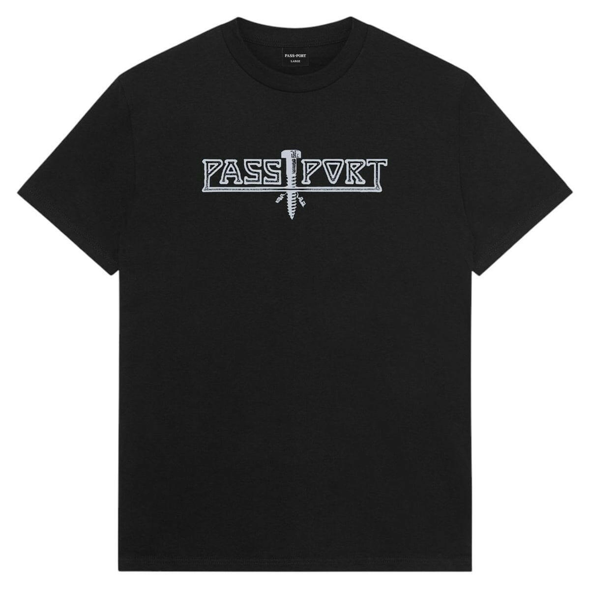 Pass~Port - Screwed Tee Black.