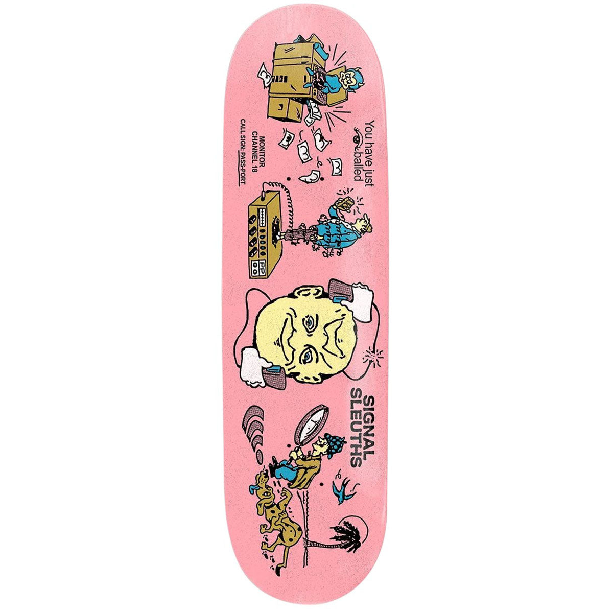 Pass~Port - Signal Sleuths 8.0 Skateboard Deck.